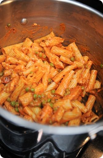 I made the Spicy Chicken Rigatoni for dinner last night and it was amazing!  Everyone loved it.  It wa