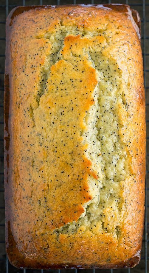 Lemon Poppy Seed Bread – The lemon flavor in this bread shines. It has a generous amount of zest layer