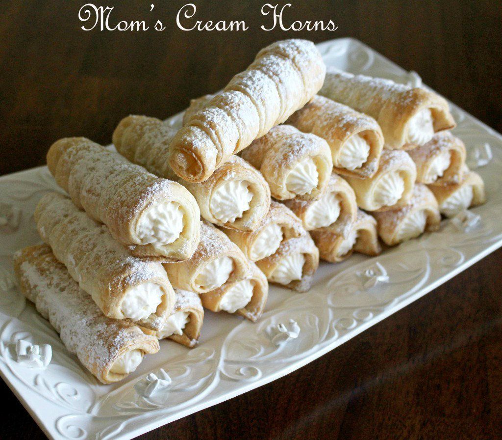 Mom’s Cream Horns