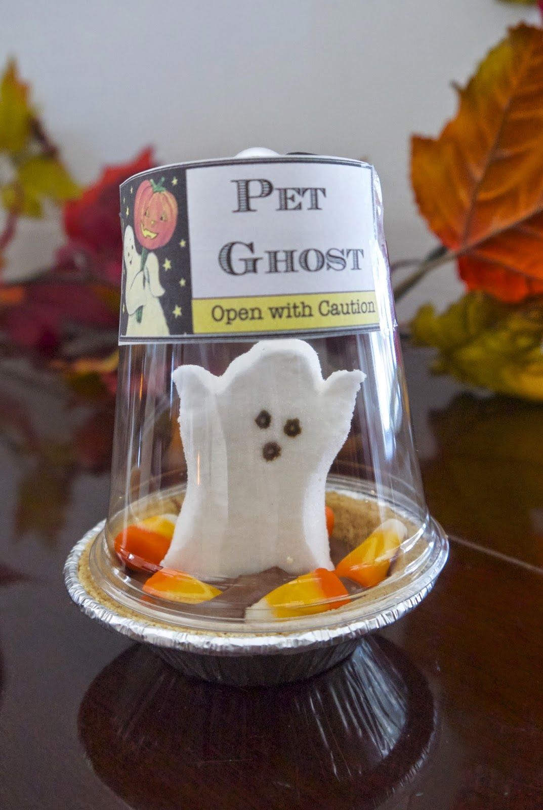 Pet ghost peeps – fun easy Halloween treat