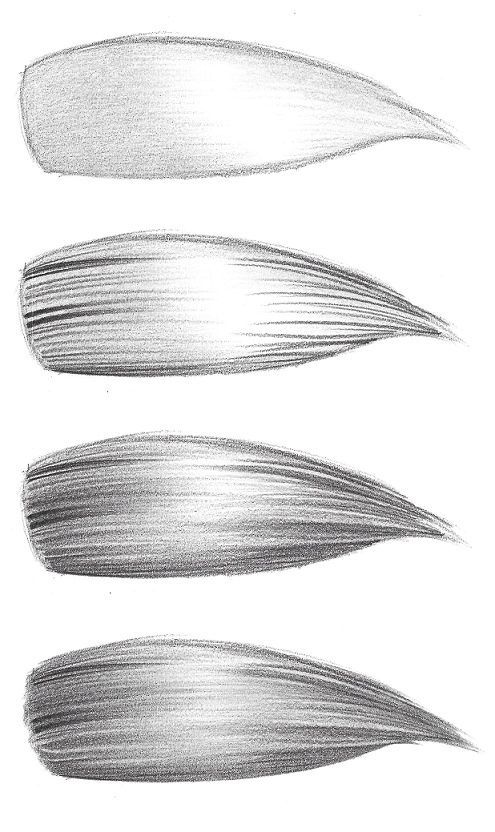Simple way to Draw Realistic Hair