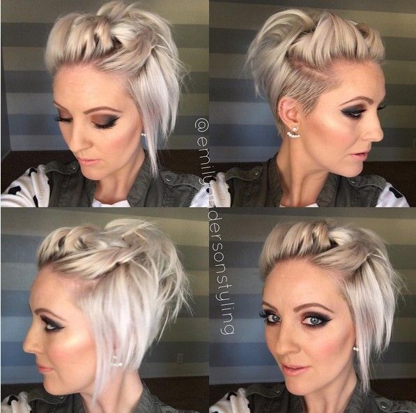 Super Quick Knotted Hairstyle with Short Hair – Summer Hairstyles for Girls