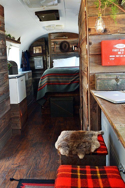Take a Tour of 8 Beautifully Renovated Airstream Trailers #100DaysofCamping