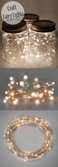 These amazing white fairy craft lights are perfect for decorating and DIY ideas! The tiny white lights