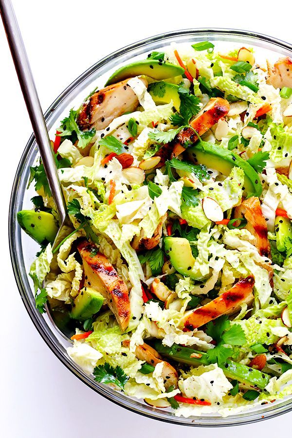 This Asian Chicken Chopped Salad recipe is packed with fresh ingredients and zesty chicken, and tossed