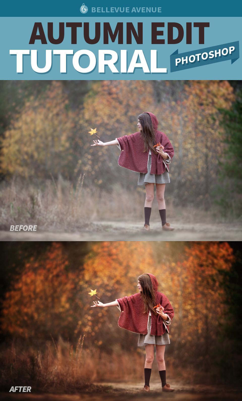 TUTORIAL : How to Edit Your Autumn Images with the Daily Fresh Blend Photoshop…
