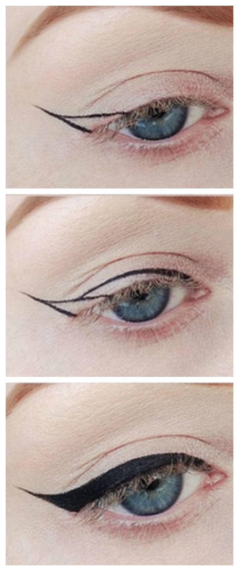 Winged Eyeliner tutorial!! #howto