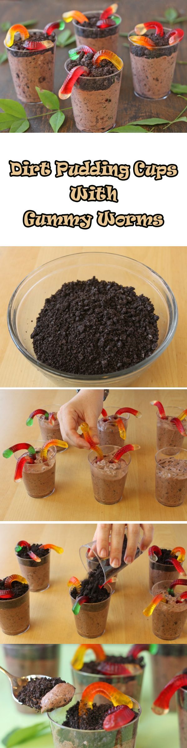 “Worms in Dirt” may not sound appetizing, but the taste of this easy dessert will make you a