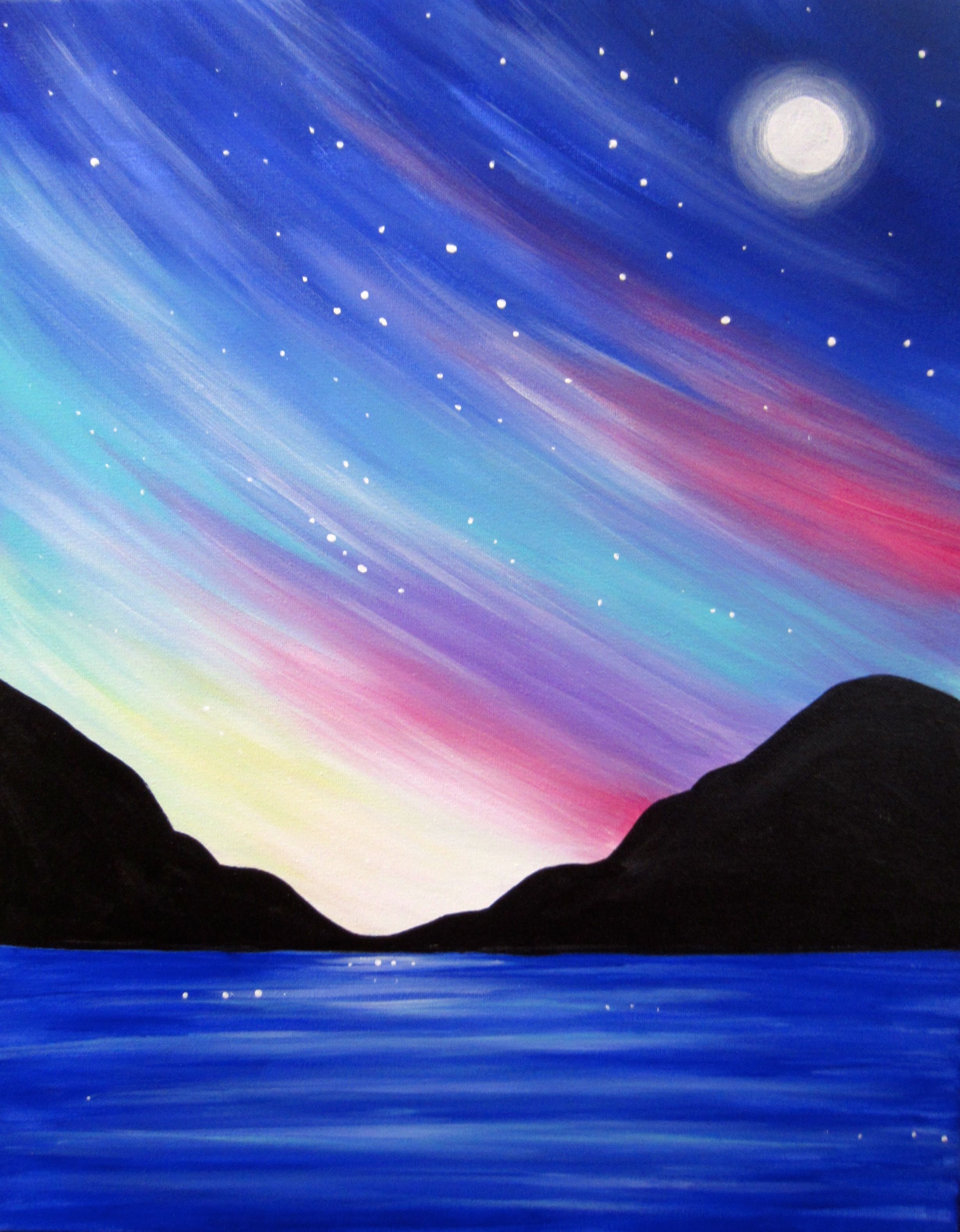 Cant wait to paint this Celestial Seascape with Lori next month!