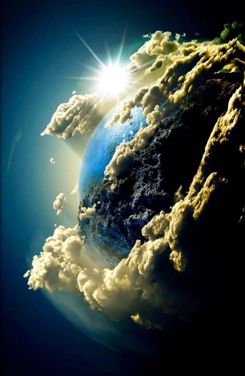 Earth, what an awesome picture… I love the beauty of the word :-)