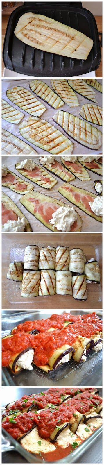 eggplant prosciutto rolls. I would not recommend, the texture of the eggplant was weird and chewy. I w