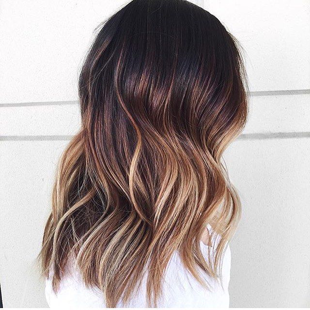 Hair Color // Brunette Balayage