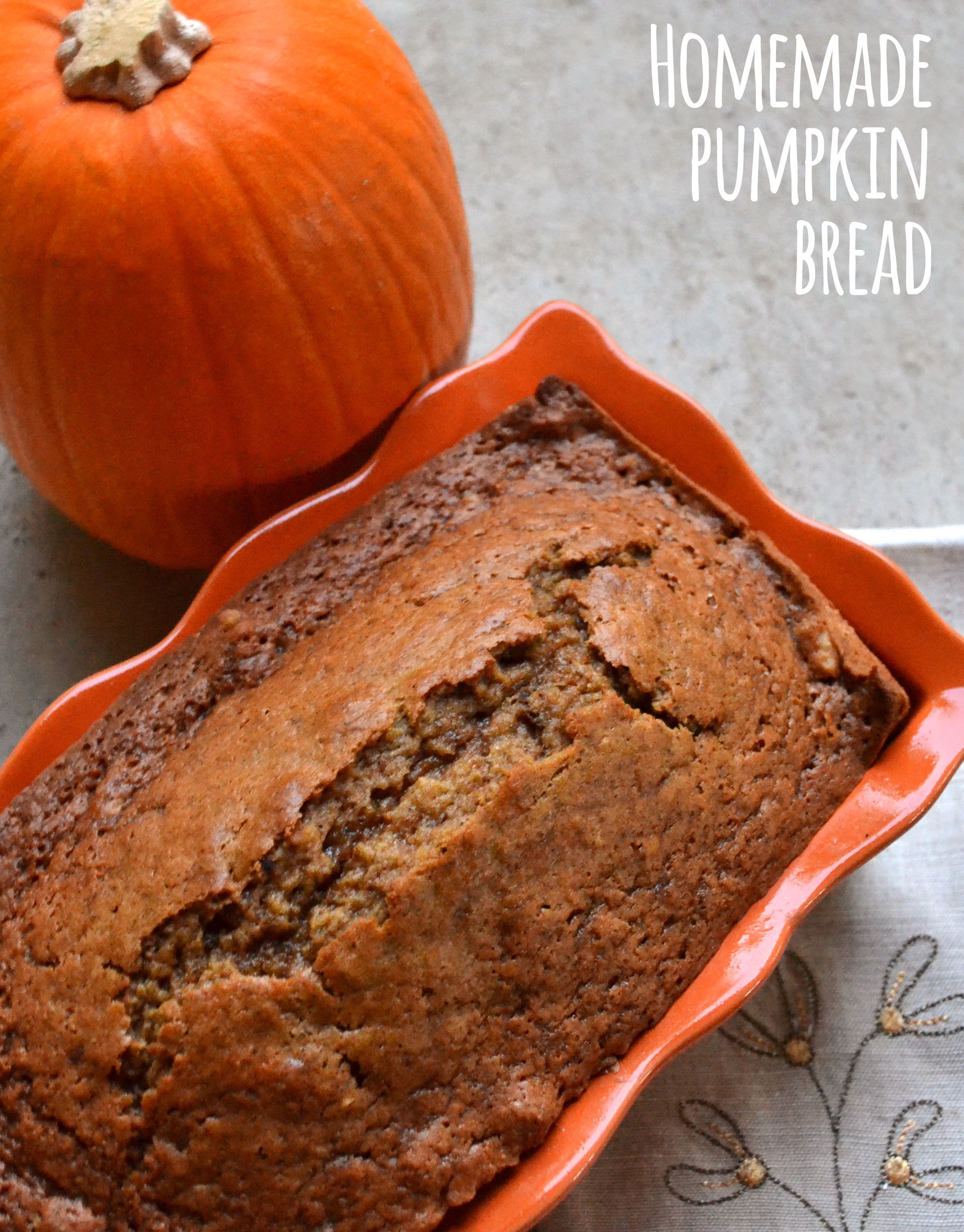 Homemade Pumpkin Bread is one of the best part about the holiday season is all things pumpkins! This b