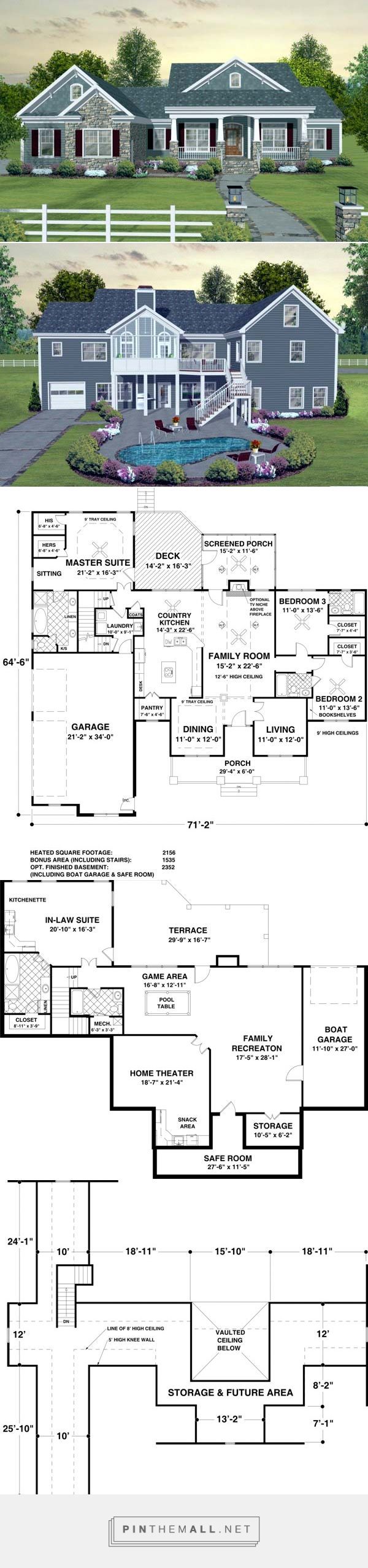House Plan chp-45369 at COOLhouseplans.com –