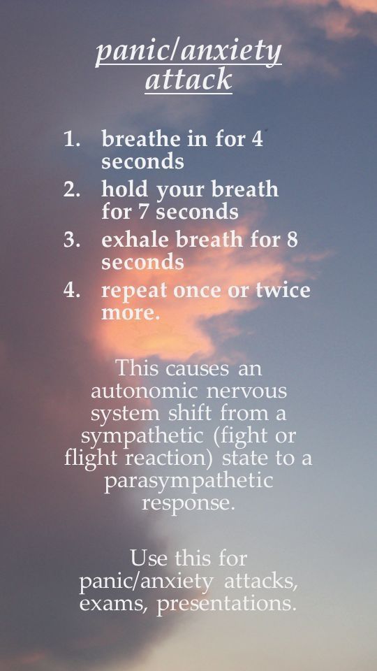 How To Relieve A Panic Attack Pictures, Photos, and Images for Facebook, Tumblr, Pinterest, and Twitte