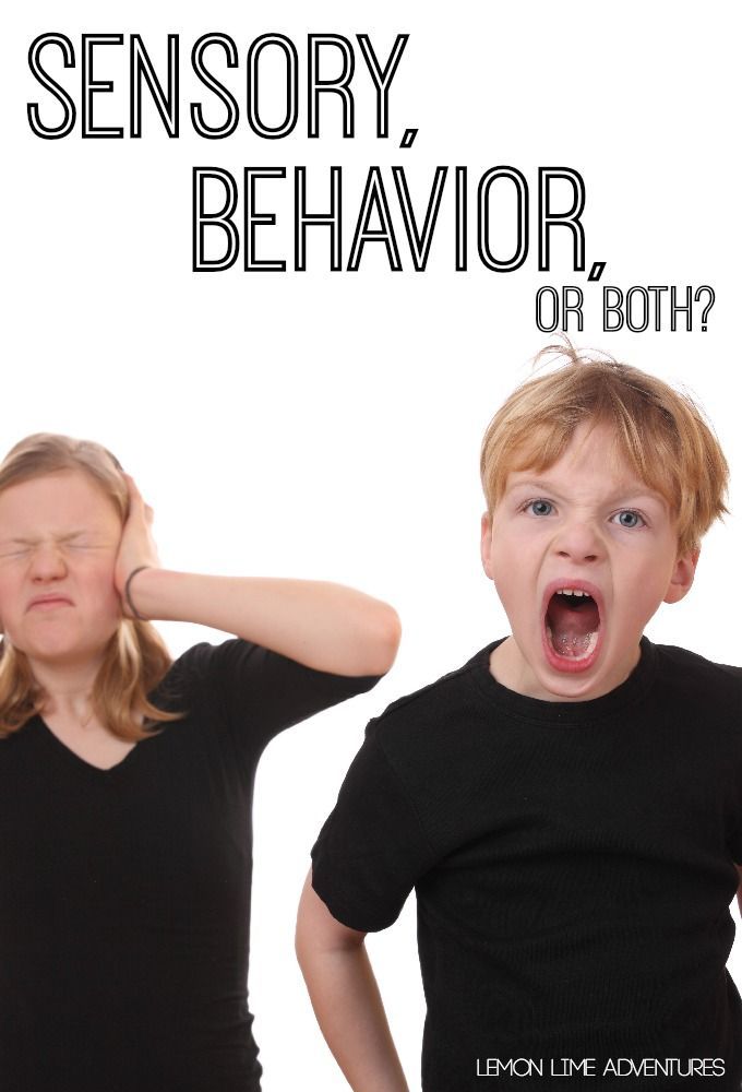 Is It Sensory Behavior or Both? Expert advice and resources to answer that question! What a great reso