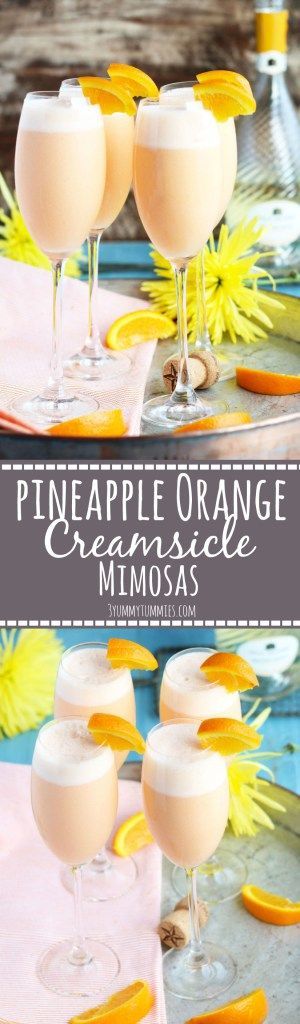 Just 3 ingredients blended together for a creamy, dreamy mimosa for your next…