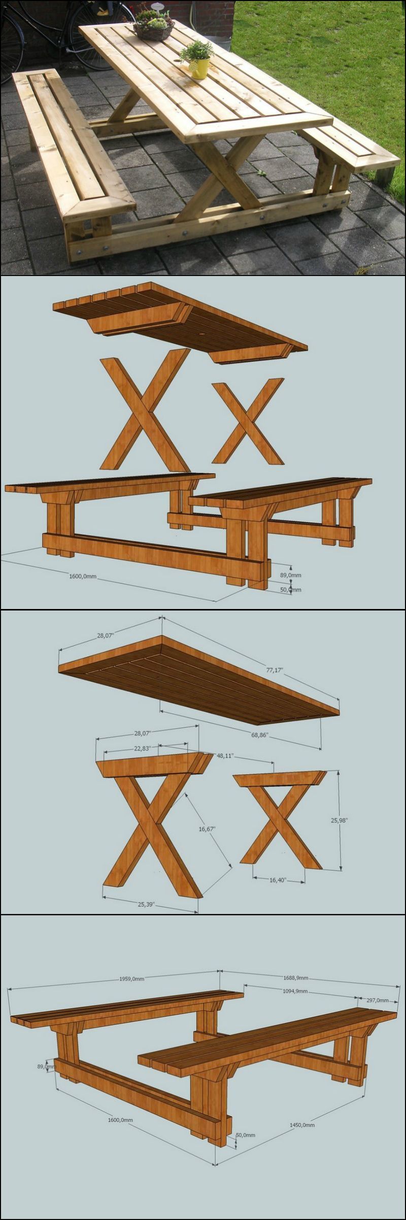 Learn How To Build Your Own Backyard Picnic Table theownerbuilderne… Like us, you’ve probably seen