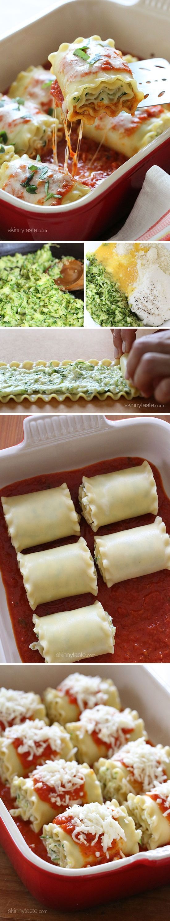 These 3-Cheese Zucchini Stuffed Lasagna Rolls are kid-friendly, freezer-friendly, and delicious!