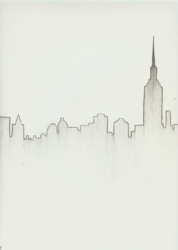 This download is an easy way to have the New York City Skyline drawing on your…