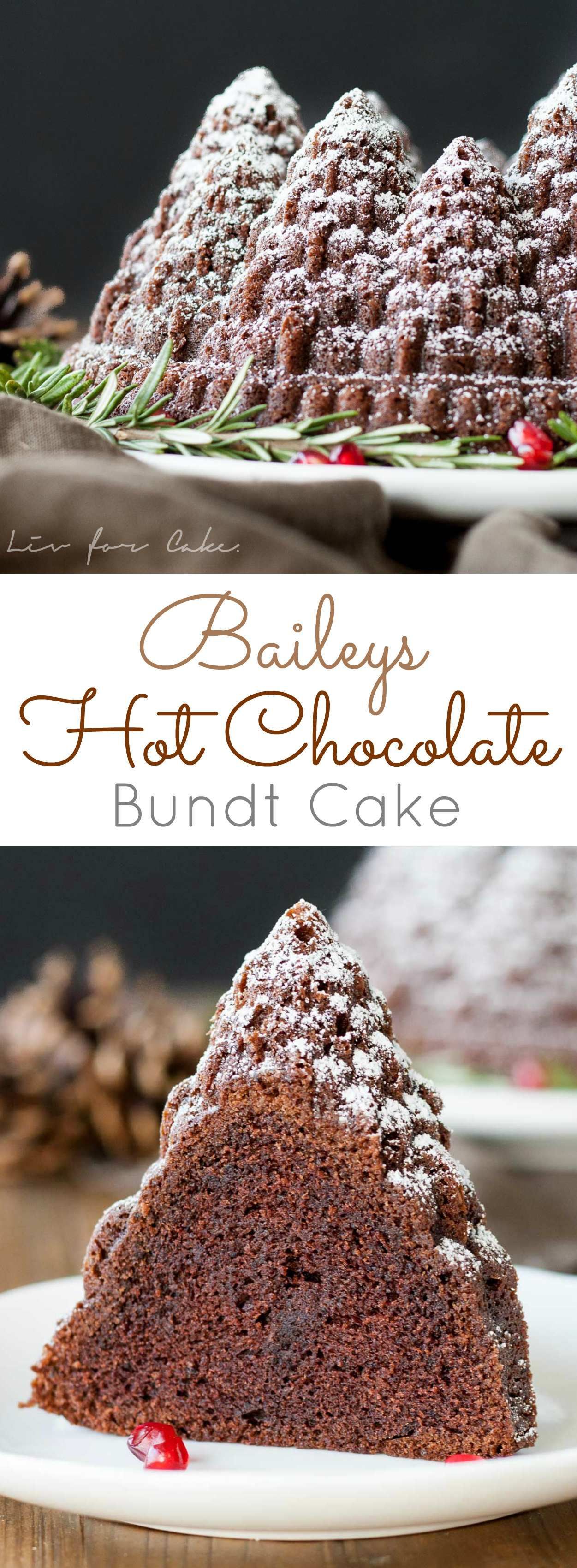 This rich chocolate cake is kicked up a notch with the delicious flavour of Baileys Irish Cream. | liv