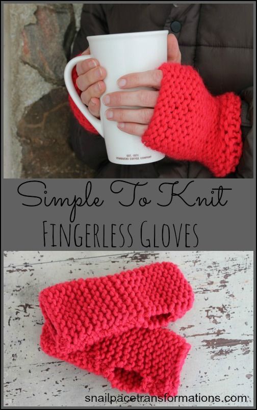 You can easily knit up these fingerless gloves in just 2 evenings. They make a great gift. Perfect pro