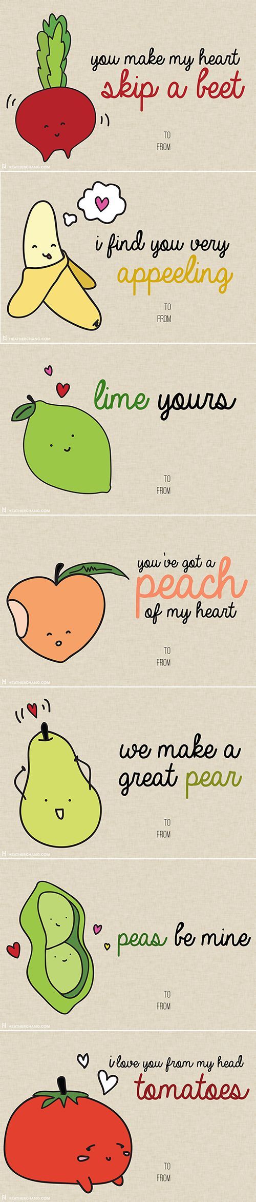 10 Printable V-Day Cards With Food Puns So Bad They’re Almost Good www.buzzfeed.