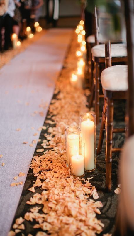 21 Intimate Wedding Ideas Using Candles – MODwedding