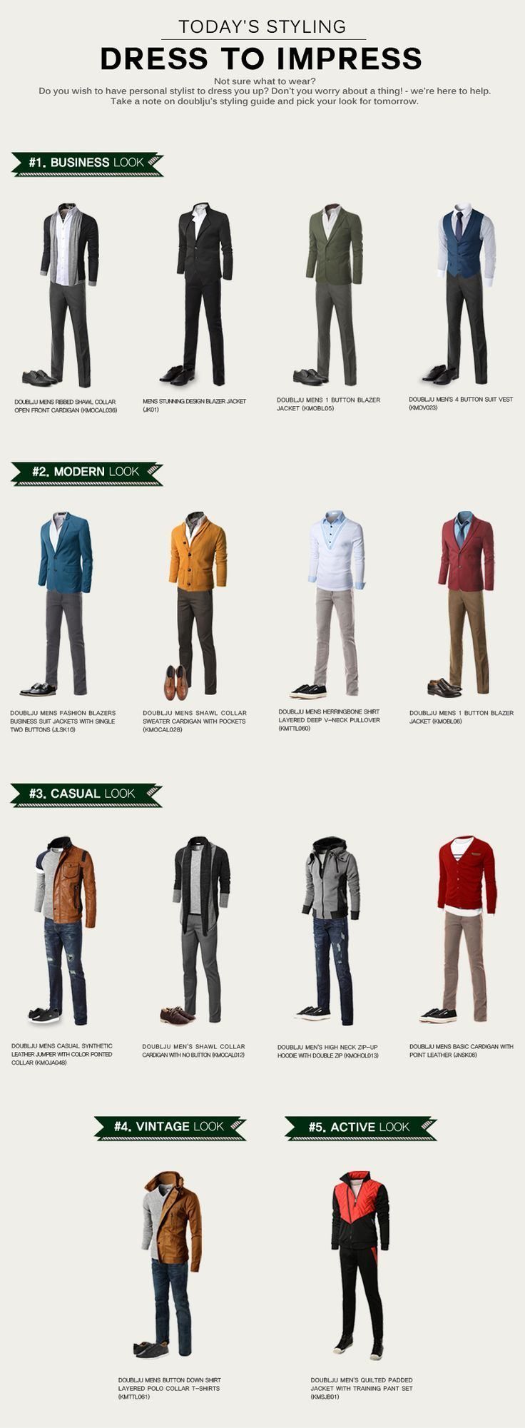 44 Infographics that will make a Man Fashion Expert – LooksGud.in
