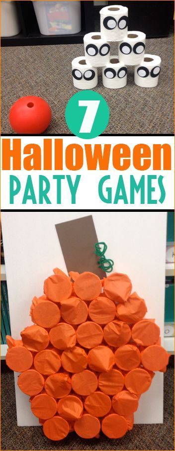 7 Halloween Party Games.  Boo-rific games and activities for a Halloween Class Par
