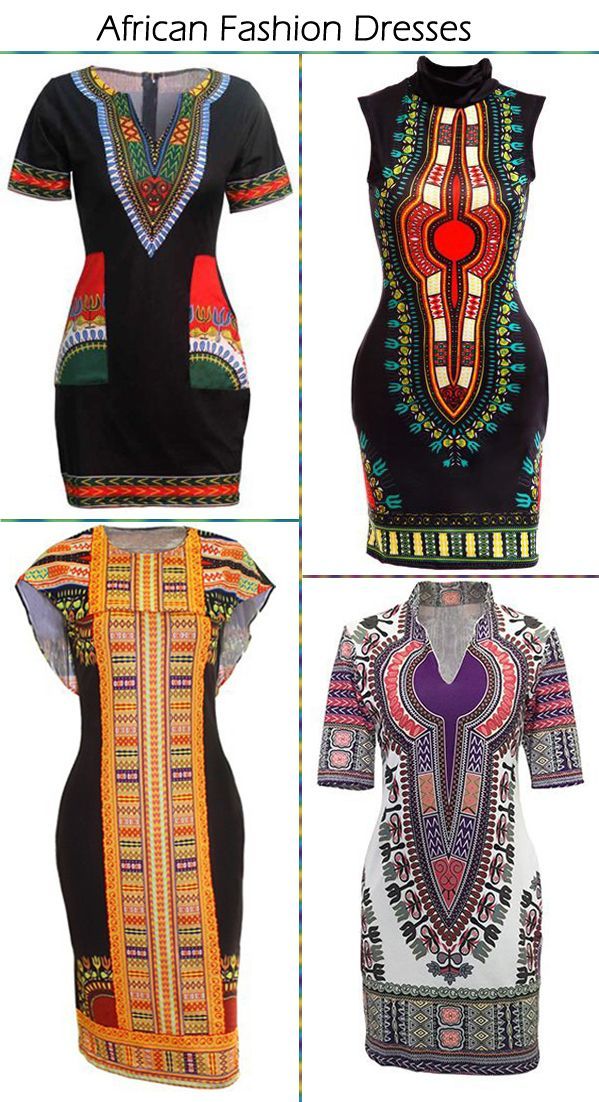 African Dashiki Fashion Dresses Sale On Lulugal.com