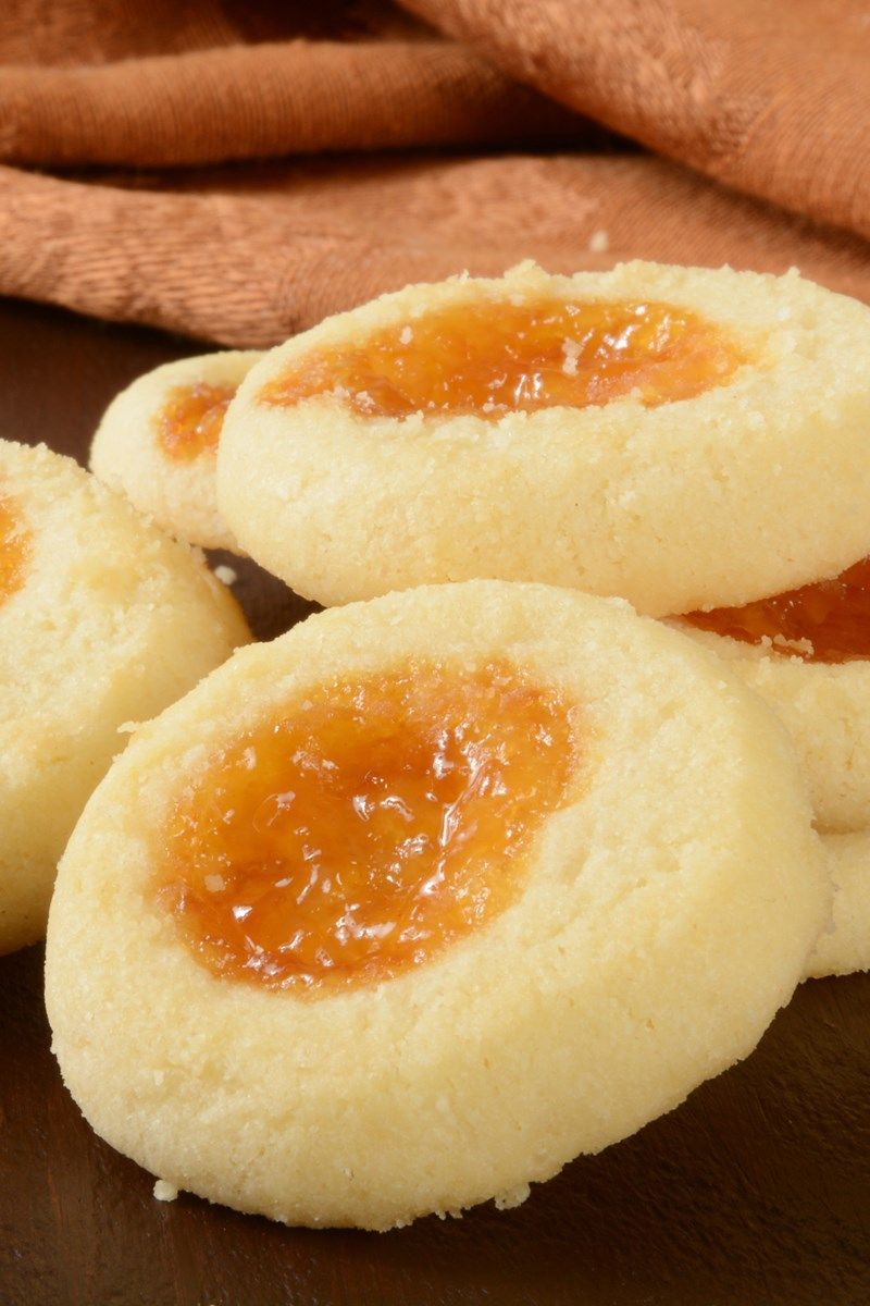Apricot Cream Cheese Thumbprint Cookies Recipe