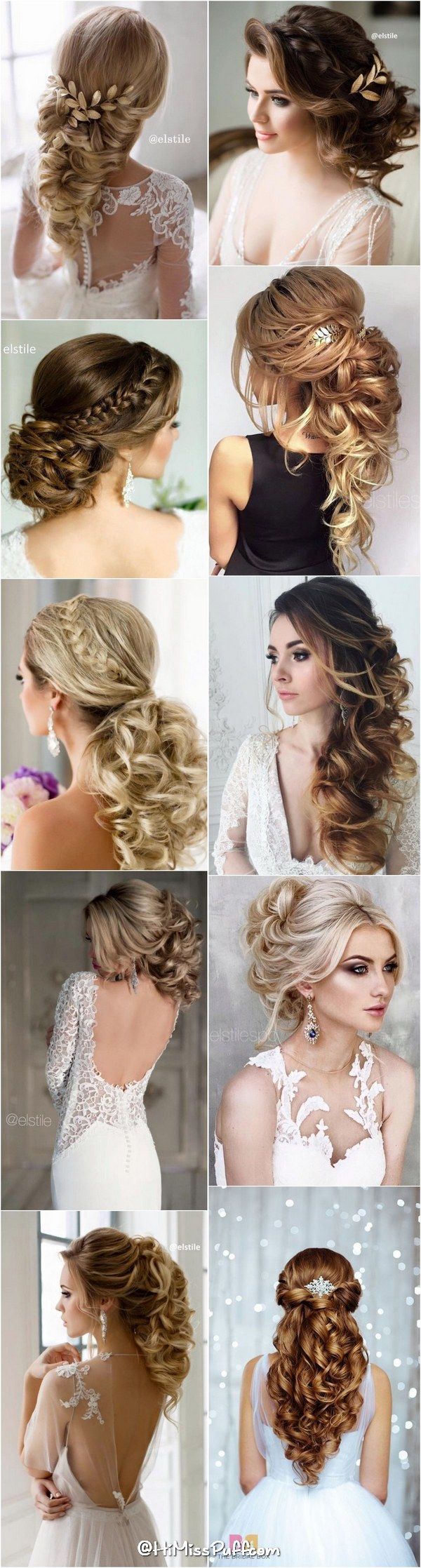 Bridal Wedding Hairstyles for Long Hair That Will Inspire / www.himisspuff.co…