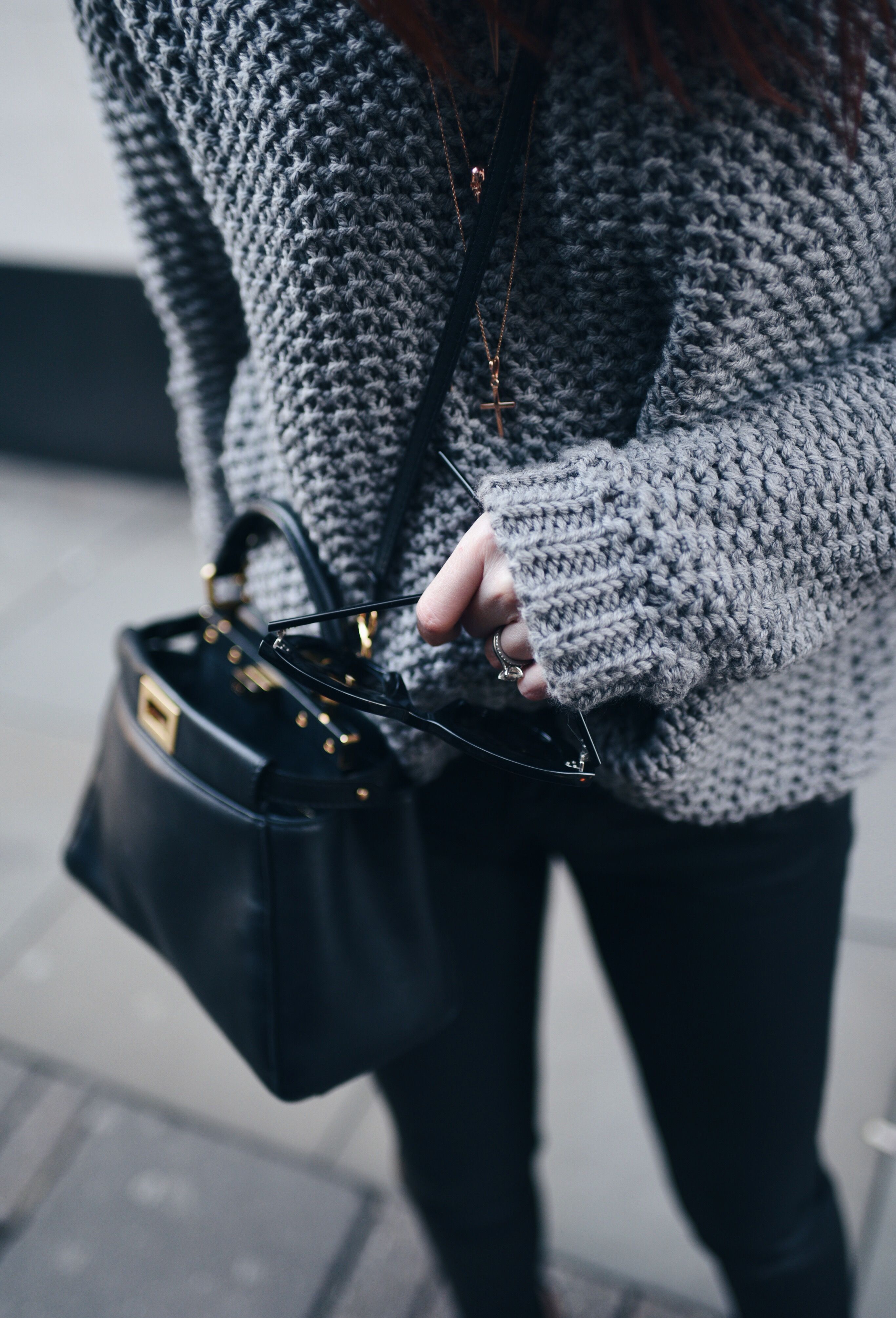chunky knit @lornaluxe