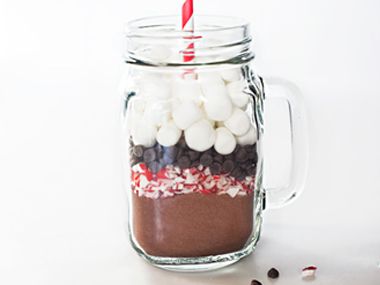 Have a Hot Chocolate Jar -   Cute Christmas decoration ideas