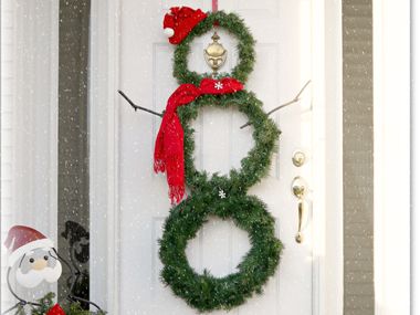 Redo Your Wreath -   Cute Christmas decoration ideas