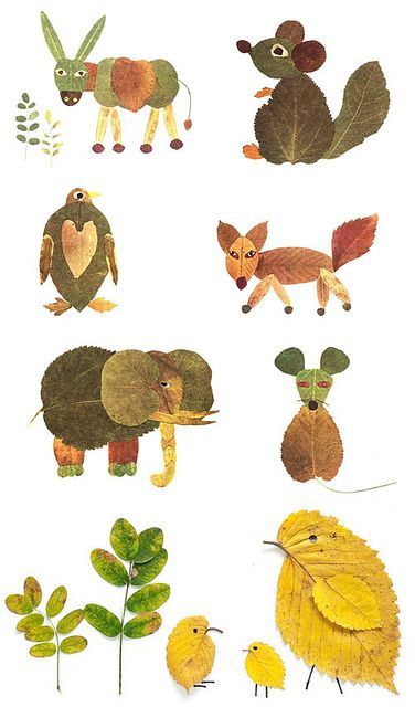 Cute leaf art