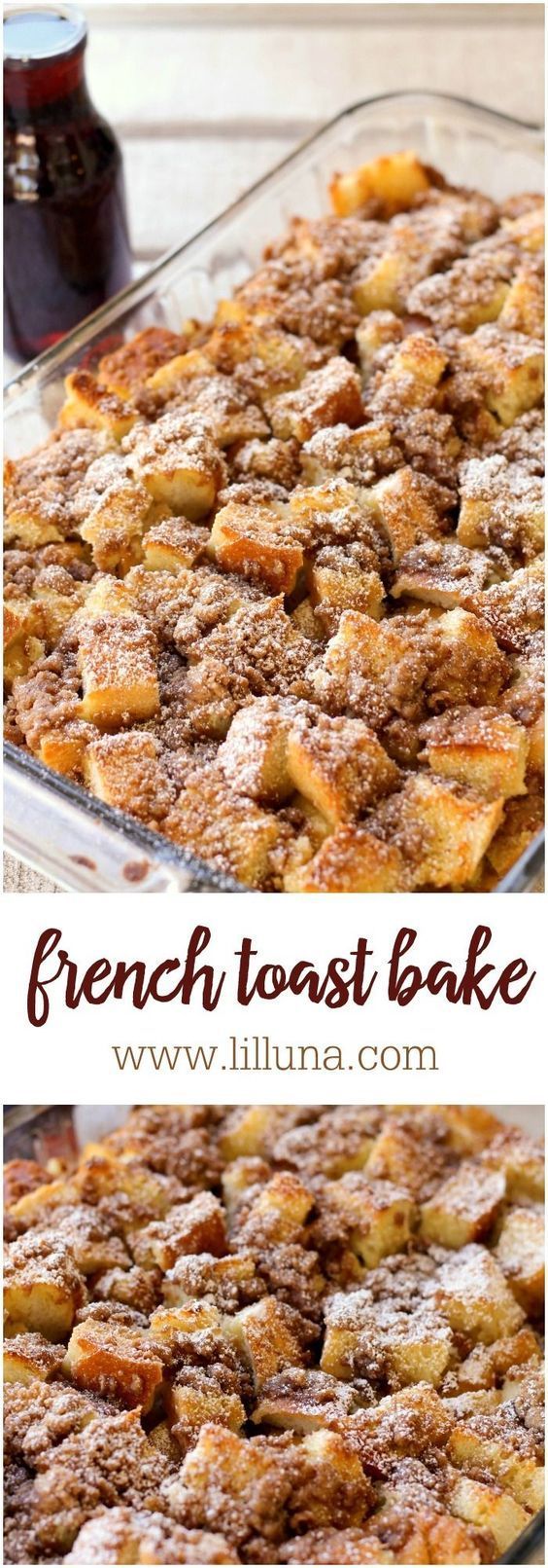 French Toast Bake – the BEST breakfast casserole recipe youll ever try. It&#3