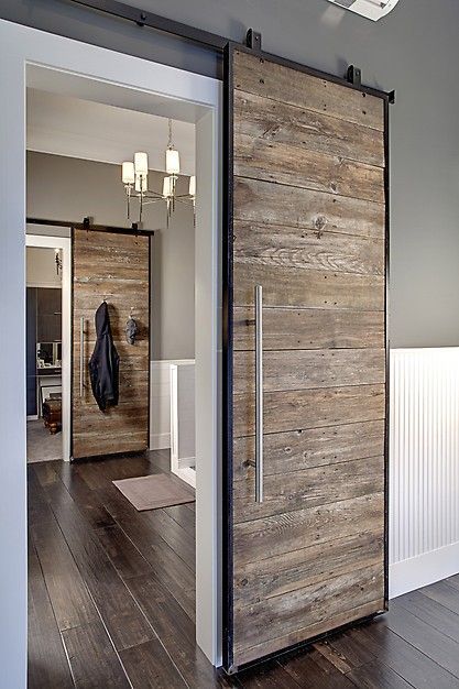 Ideas for Interior Sliding Doors – A&D BLOG…this I like! Maybe the living ro