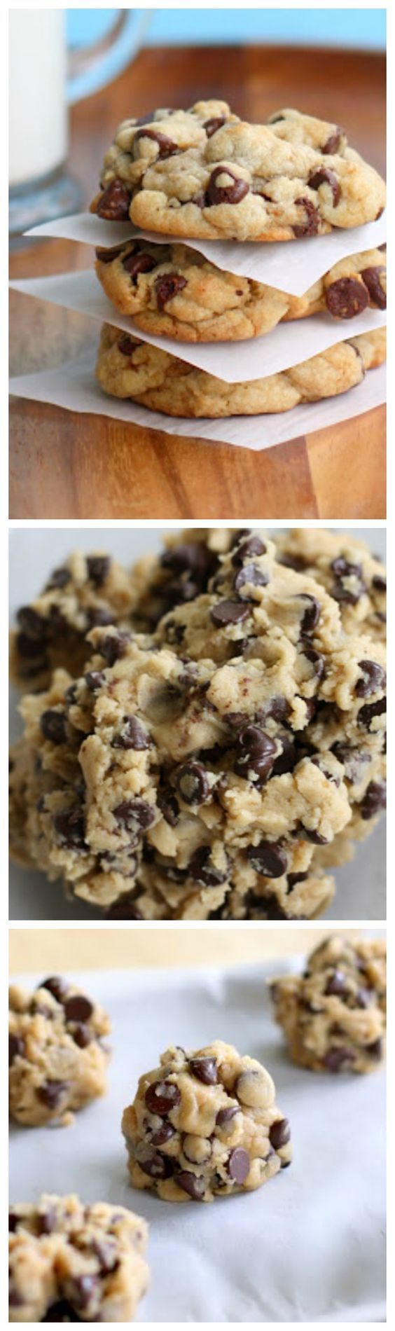 The Perfect Chocolate Chip Cookie – thick, chewy, and full of chocolate. the-girl-