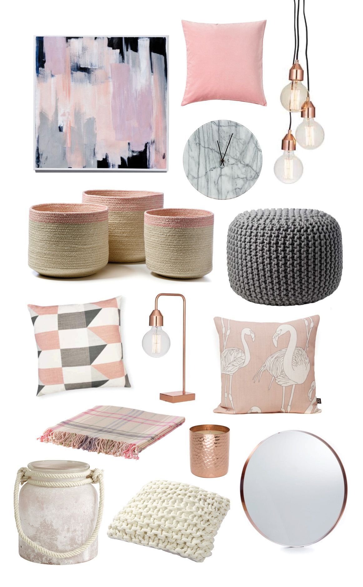 Trending Items – Blush Pink – Click through for stockists.