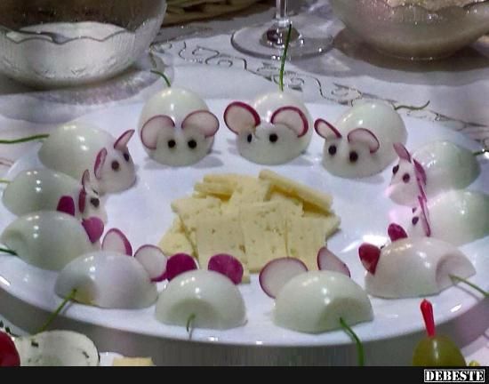 … wenn man mal eine Platte mit Ei, Käse und Radischen anrichten möchte…