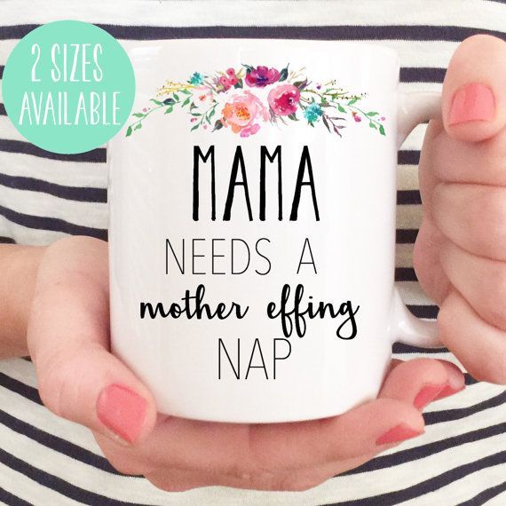 15oz New Mom Baby Shower Gift New Mom Gift Mama by ThePrintedCup