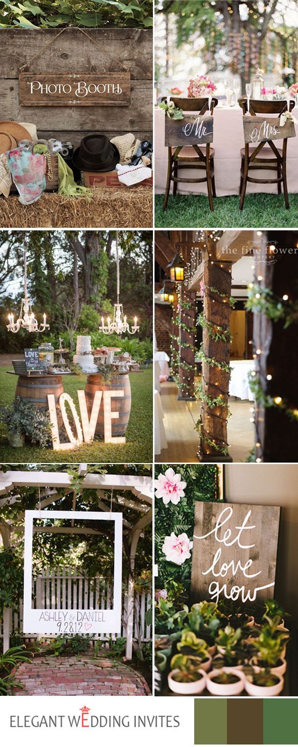 2017 rustic wedding ideas with string light