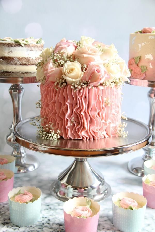 6″ Cake Trio!! by Cake! By Jennifer Riley – cakesdecor.com/…