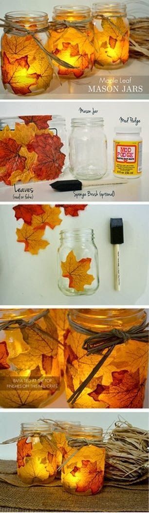 8 Fun and Easy DIY Fall Wedding Decoration Ideas |  www.deerpearlflow…    But wi