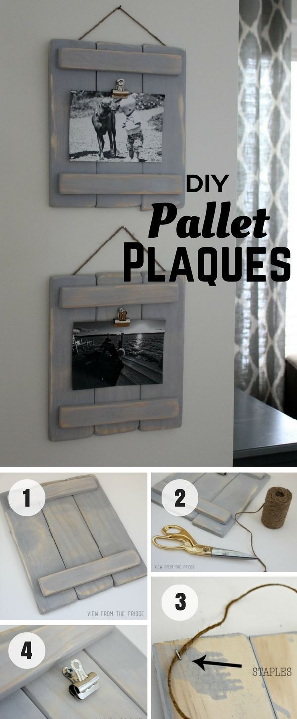 An easy tutorial for DIY Pallet Plaques from pallet wood @Industry Standard Design