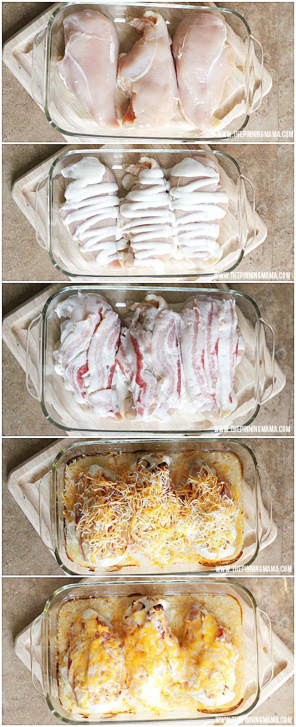 Bacon Ranch Chicken Bake | Cocinando con Alena