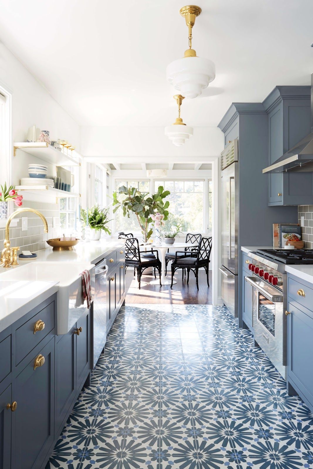 Beautiful tiled kitchen