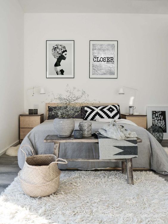 chambre ambiance scandinave